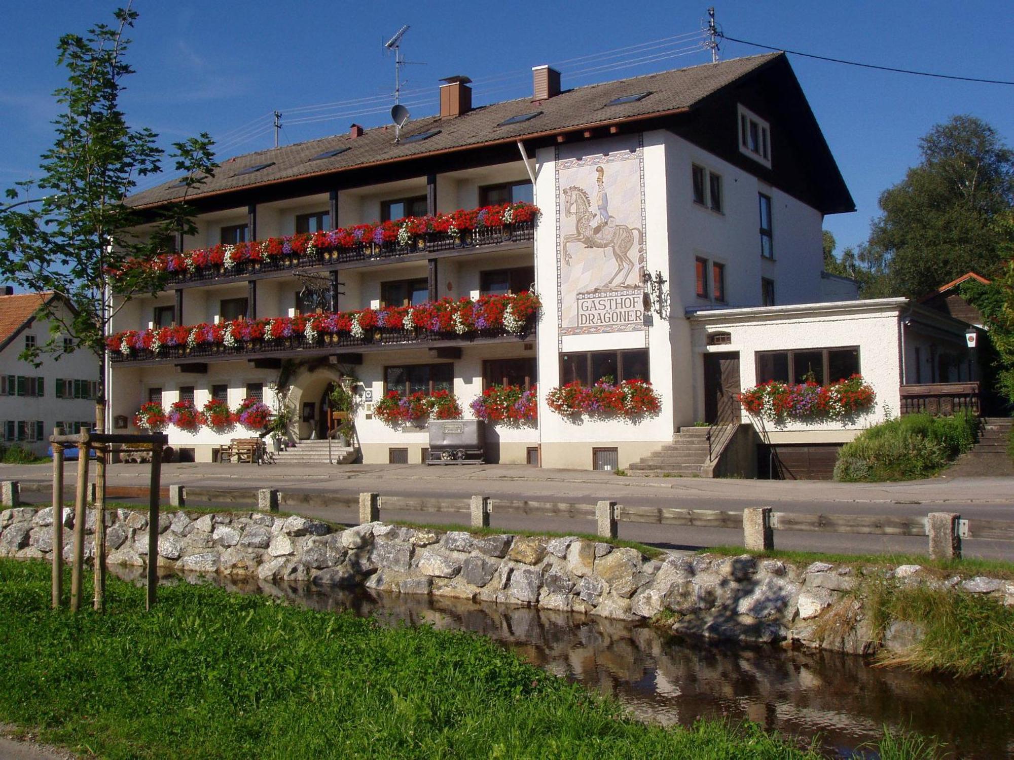 Hotel-Gasthof Zum Dragoner Peiting Eksteriør bilde